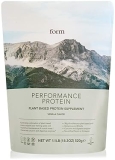 Form Performance Protein Powder - 30g Plant Protein/Serving, BCAAs, Digestive Enzymes - Vanilla"