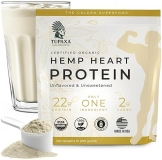 HEMPP Organic Hemp Protein Powder - Unflavored Plant-Based Protein for Women & Men - Gluten-Free, Vegan, Keto (2lbs)