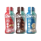 OWYN Vegan Protein Shake - Strawberry Banana Variety Pack, 20g Protein, Dairy-Free, Ready-to-Drink (12 Pack)