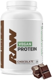 RAW Vegan Protein Powder - 20g Plant-Based Protein, Fortified with Vitamins - Muscle Growth & Recovery - Low-Fat, Low Carb - 25 Servings