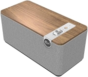 Klipsch The One Plus Bluetooth Speaker System, Walnut Finish, Bluetooth 5.3, 40 ft. Range
