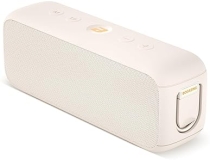 BOGASING G6 Bluetooth Speaker with 30W Punchy Sound - 35H Playtime, IPX6 Waterproof - Bluetooth 5.3 - Built-in Mic - EQ - TF-Card - AUX - USB - Beige