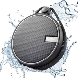 INSMY C12 Waterproof Bluetooth Speaker with Suction Cup - Black