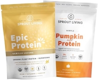 Sprout Living Protein Essentials Vanilla Lucuma & Pumpkin (Epic Protein Vanilla Lucuma and Simple Pr