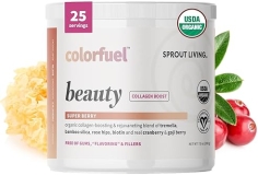 Sprout Living, Colorfuel Beauty Powder Drink Mix, Organic Superfoods + Adaptogens | Hair, Skin & Nai
