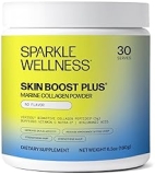 Sparkle Wellness Marine Skin Boost Plus (No Flavor) [30-Serves] | Collagen Powder Supplement with Marine-derived VERI