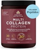 Ancient Nutrition Collagen Peptides Powder, Multi Collagen Protein, Women & Men, Vitamin C, Probioti