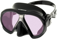 Atomic Sub Frame w/ARC Technology Mask for Scuba Diving, Snorkeling, Spearfishing, Free Diving (Black