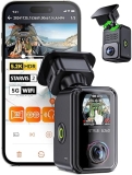 Vantrue E360 5.2K 360 Dash Cam with WiFi, GPS, HDR, IR Night Vision, LTE, Touchscreen