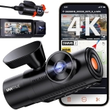 Vantrue N4 Pro 4K 3-Channel Dash Cam with STARVIS, HDR Night Vision, WiFi, GPS, 512GB Support