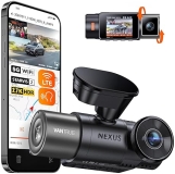 Vantrue N2X 2.7K Dual Dash Cam with 5G WiFi, HDR, STARVIS, GPS, LTE, Night Vision, Voice Control