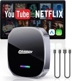FAHREN 3rd-Gen Wireless CarPlay Adapter for iPhone Android Auto, Supports Netflix YouTube, Plug Play
