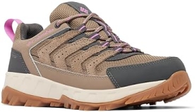 Columbia Womens Strata Trail Low Waterproof Hiking Shoes Durable Outdoor Footwear