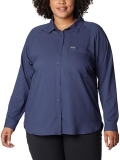 Columbia Womens Anytime Lite Long Sleeve Shirt Lightweight, Breathable Outdoor Top