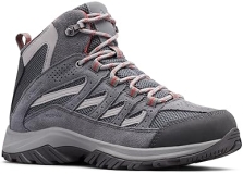 Columbia Womens Crestwood Mid Waterproof Hiking Boots Durable Outdoor Footwear