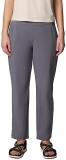 Columbia Womens All Seasons Pull-On Pants City Grey, Large Comfortable Outdoor Wear