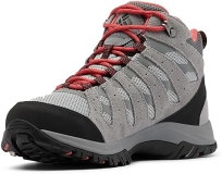 Columbia Womens Redmond III Mid Waterproof Hiking Shoes Durable Outdoor Footwear