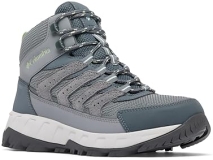 Columbia Womens Strata Trail Mid Waterproof Hiking Shoes Durable Outdoor Footwear