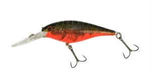 Berkley Flicker Shad Fishing Lure Red Tiger Color, 3 16 oz Lightweight Bait