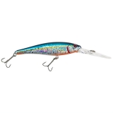 Berkley Flicker Minnow Fishing Lure 1 2 oz Slick Blue Alewife Hard Bait for Bass Trout